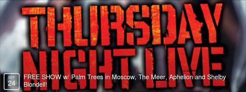 'Thursday Night Live!' banner