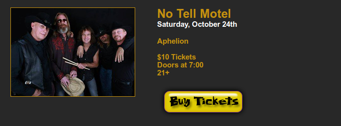 No Tell Motel @ Fishhead Cantina